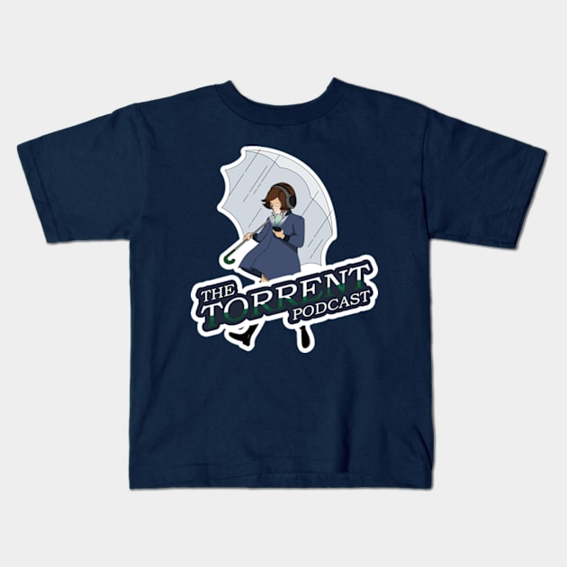 The Torrent Podcast - 2018 Kids T-Shirt by NDeV Designs